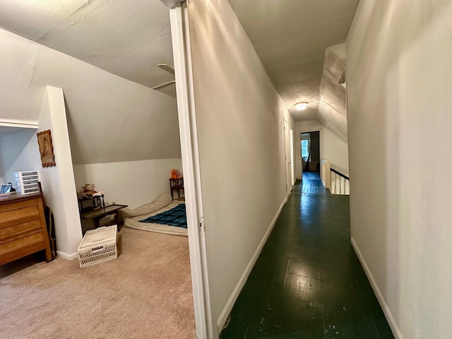 618 W Chestnut St, Denison, TX 75020 - hallway with an upstairs landing and baseboards