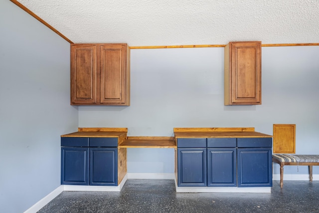 1807 Roosevelt Ct, Pantego, TX 76013 - kitchen with baseboards and a textured ceiling