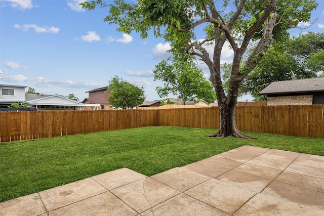 1309 Northpark Dr, Richardson, TX 75081 - view of yard featuring a patio area