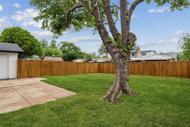 1309 Northpark Dr, Richardson, TX 75081 - view of yard featuring a patio