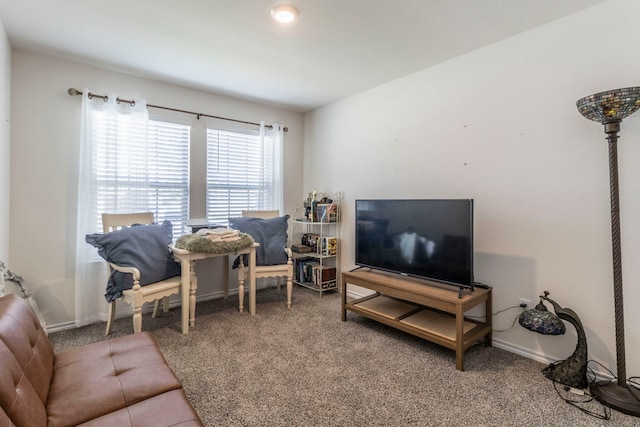 6514 Whitecap Dr, Princeton, TX 75407 - living area with carpet flooring and baseboards