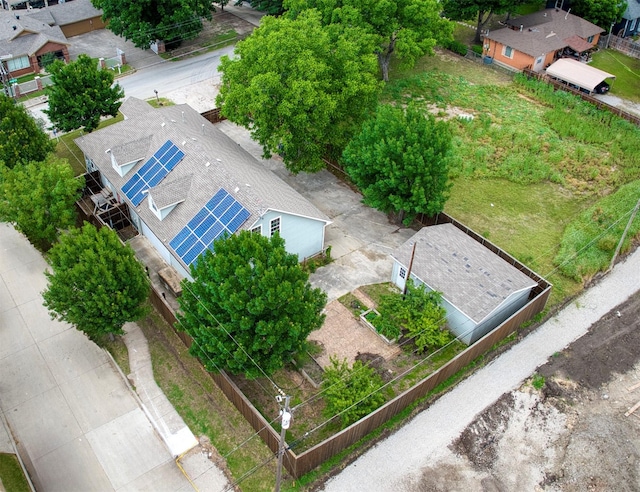 6811 Pecan St, Frisco, TX 75034 - aerial view of property and surrounding area