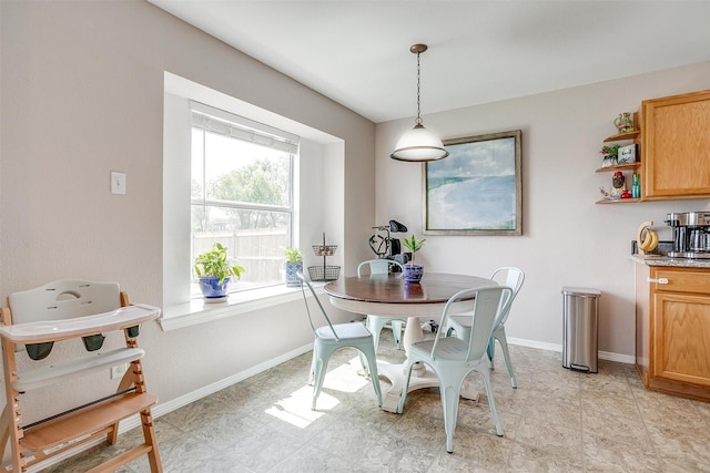 412 Hanover St, Burleson, TX 76028 - dining space featuring baseboards