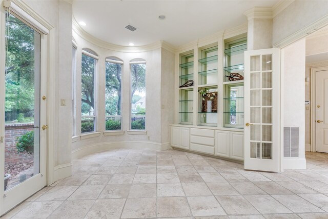 5528 Gleneagles Dr, Plano, TX 75093 - view of unfurnished sunroom