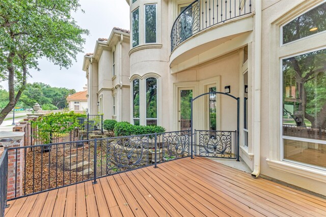 5528 Gleneagles Dr, Plano, TX 75093 - view of deck