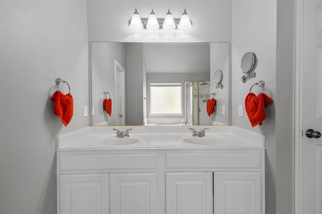 60 Misty Mesa Trl, Mansfield, TX 76063 - full bath featuring double vanity and a shower