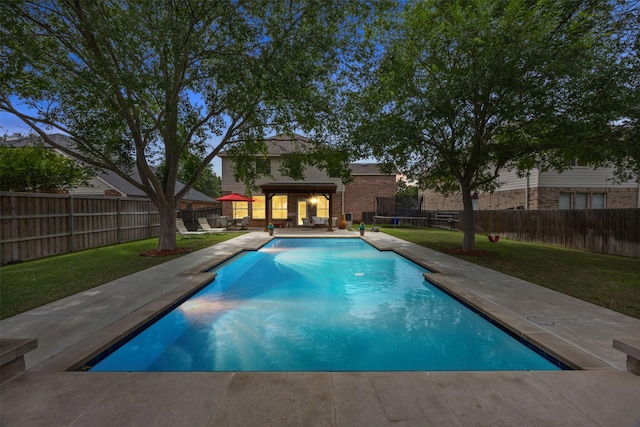 60 Misty Mesa Trl, Mansfield, TX 76063 - view of swimming pool featuring a patio