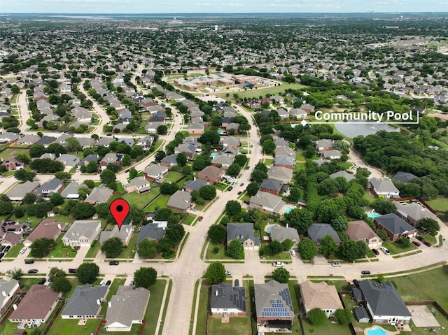 60 Misty Mesa Trl, Mansfield, TX 76063 - aerial view of property and surrounding area with nearby suburban area