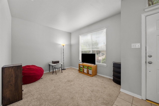 60 Misty Mesa Trl, Mansfield, TX 76063 - living area featuring carpet floors and baseboards