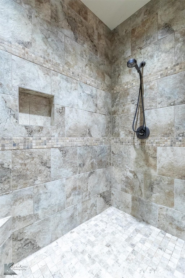 2326 Innisbrook Dr, Abilene, TX 79606 - bathroom view of a tile shower