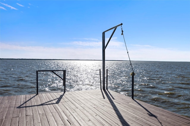 431 Jib Dr, Gun Barrel City, TX 75156 - dock area featuring a water view