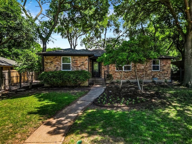 2371 Chart Dr, Dallas, TX 75228 - view of front of house with brick siding