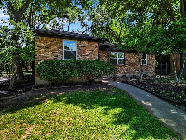 2371 Chart Dr, Dallas, TX 75228 - view of front of home with brick siding