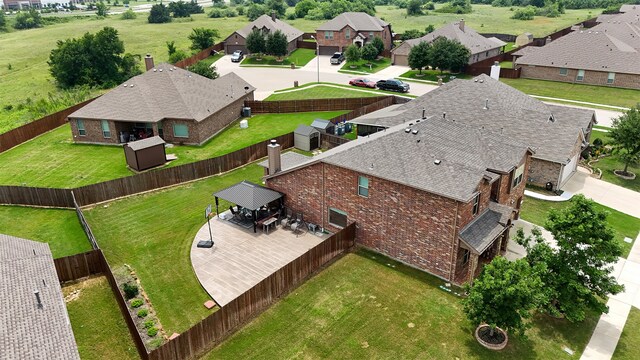 31 Oakridge Ln, Edgecliff Village, TX 76134 - aerial perspective of suburban area