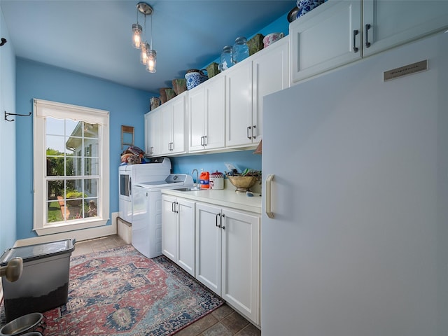 12090 W Fm 346, Bullard, TX 75757 - washroom featuring separate washer and dryer and cabinet space