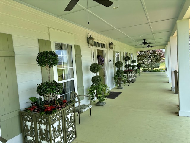 12090 W Fm 346, Bullard, TX 75757 - covered porch with ceiling fan