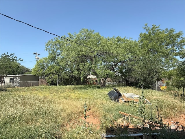 2458 N Mockingbird Ln, Abilene, TX 79603 - view of yard