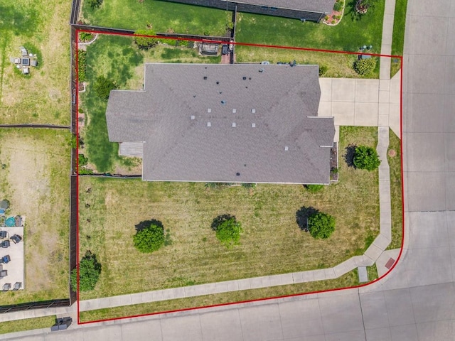 324 Jefferson Ln, Fate, TX 75189 - aerial overview of property's location with property parcel outlined
