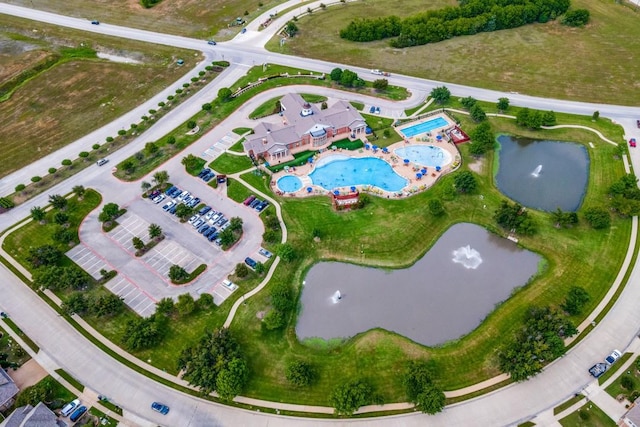 324 Jefferson Ln, Fate, TX 75189 - view of property location featuring a nearby body of water and a pool area
