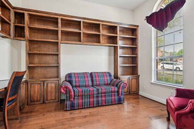 604 Nelson Ct, Plano, TX 75025 - living area with wood finished floors and baseboards