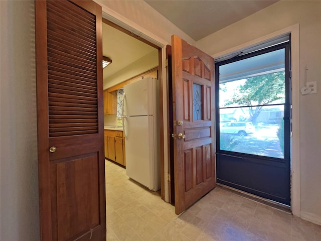 3614 Matador Dr, Garland, TX 75042 - entryway featuring light floors