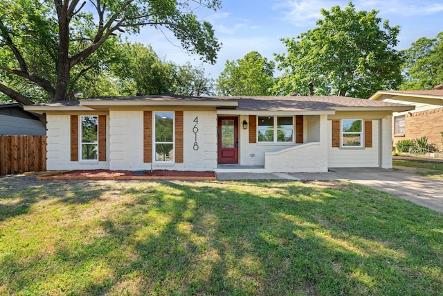 4618 Black Rock Dr, Dallas, TX 75211 - single story home featuring brick siding and a shingled roof