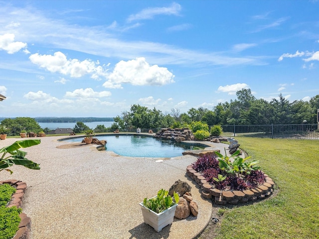 3709 Cliff View Loop, Weatherford, TX 76087 - swimming pool featuring a patio