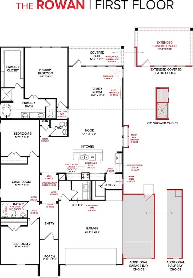 7545 Wild Mint Trl, Midlothian, TX 76084 - floor plan / room layout