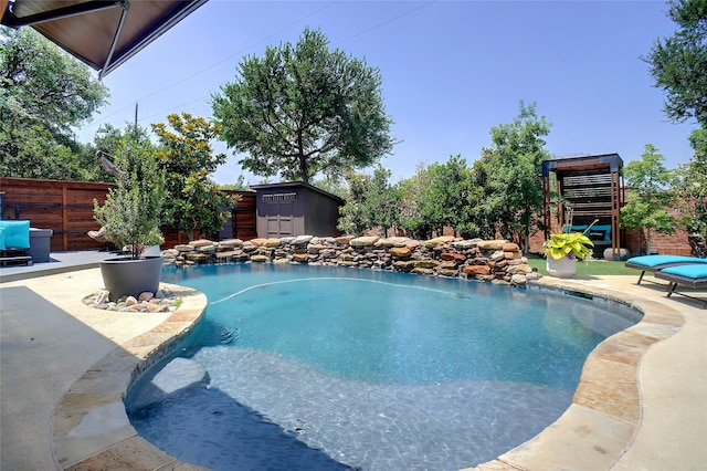 1302 Kelly Green Ct, Keller, TX 76248 - view of swimming pool featuring a fenced backyard and a patio area