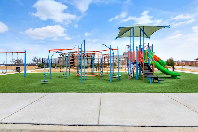 16637 Friesland Ln, Justin, TX 76247 - community jungle gym with a yard