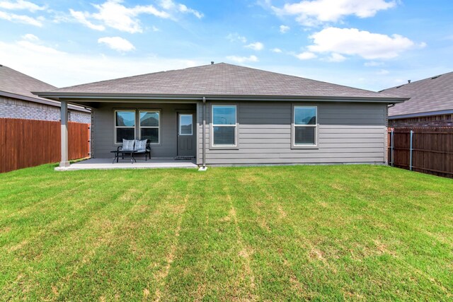 16637 Friesland Ln, Justin, TX 76247 - back of property featuring a patio