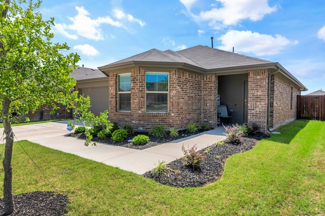 16637 Friesland Ln, Justin, TX 76247 - view of front of house with brick siding