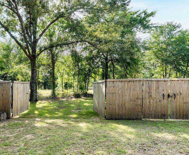 6881 Scenic Dr, Eustace, TX 75124 - view of yard