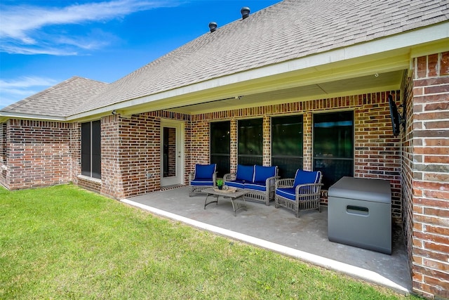 4017 Crick Ct, Weatherford, TX 76087 - view of patio / terrace