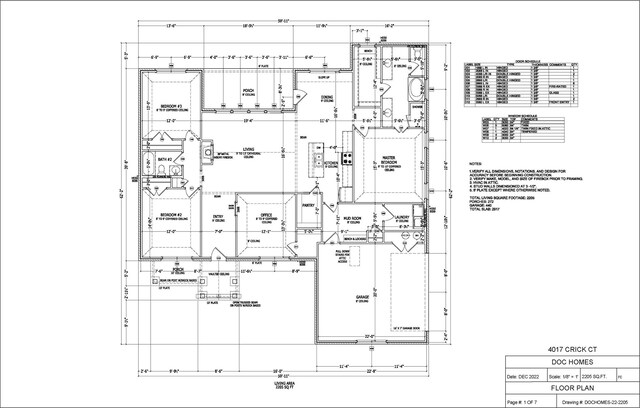 4017 Crick Ct, Weatherford, TX 76087 - home floor plan