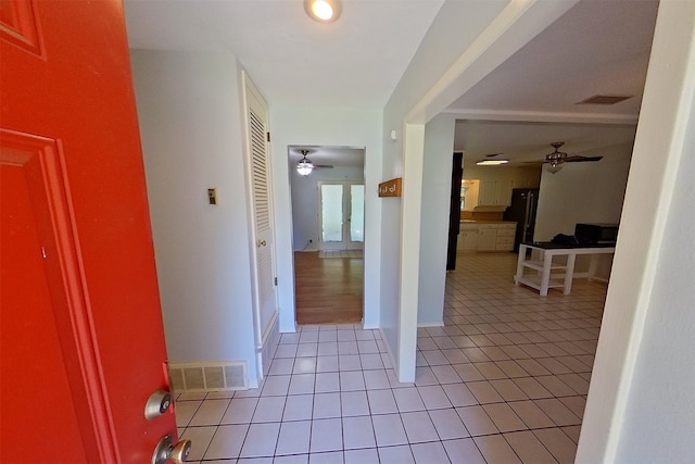 1602 England Rd, Arlington, TX 76013 - corridor with light tile patterned floors