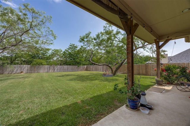 3331 Preston Club Dr, Sherman, TX 75092 - view of yard with a patio