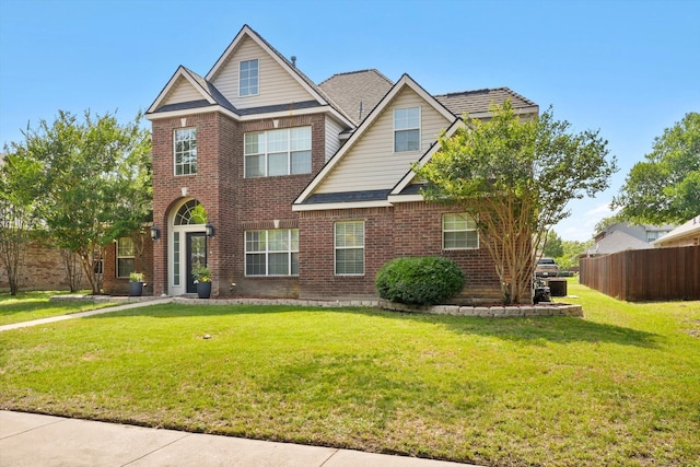 210 Sendero Dr, Waxahachie, TX 75165 - traditional-style home featuring brick siding