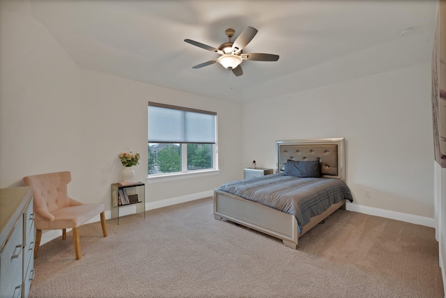 1306 Blue Lake Blvd, Arlington, TX 76005 - carpeted bedroom with baseboards and a ceiling fan