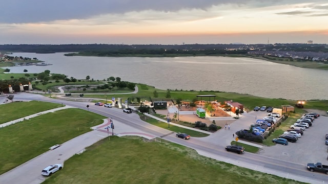 1306 Blue Lake Blvd, Arlington, TX 76005 - drone / aerial view of a large body of water