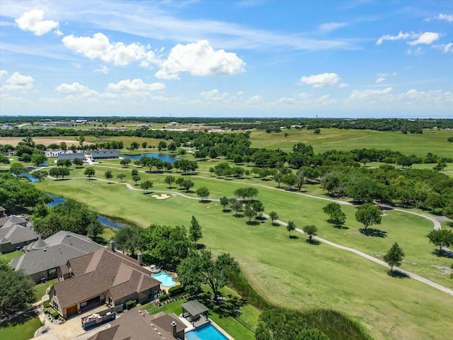 1105 Crown Valley Dr, Weatherford, TX 76087 - bird's eye view of a large body of water and a pool area