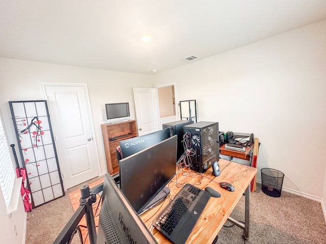 3225 Conley Ct, Mesquite, TX 75126 - home office with carpet flooring and baseboards