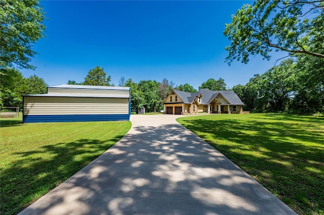 6296 Fm 1256, Mabank, TX 75147 - view of front of house featuring a front lawn