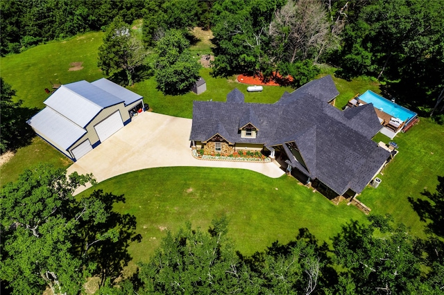 6296 Fm 1256, Mabank, TX 75147 - aerial view of property and surrounding area