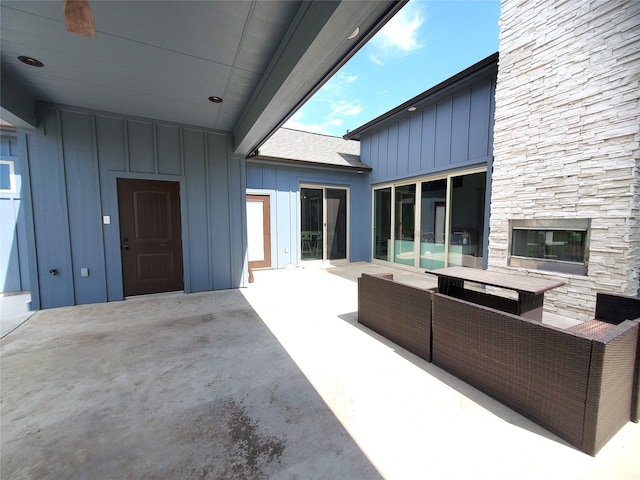 291 County Road 4833, Leonard, TX 75452 - view of patio featuring an outdoor hangout area