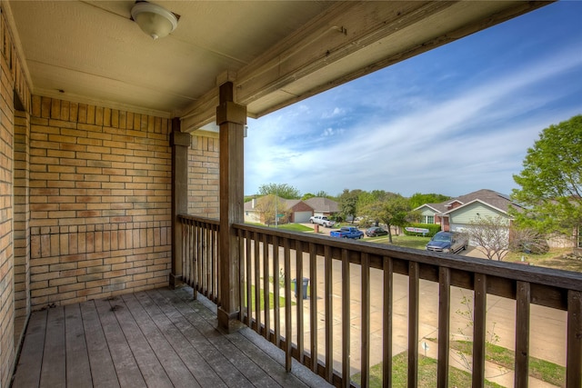 1057 Castle Top Dr, Fort Worth, TX 76052 - balcony featuring a residential view