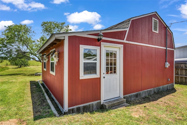 121 Sanchez Creek Ct, Weatherford, TX 76088 - view of outdoor structure with entry steps