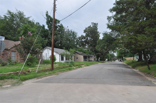722 Sunset St, Sulphur Springs, TX 75482 - view of road featuring curbs, sidewalks, and a residential view