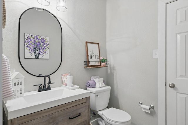 3964 Hunter Peak Rd, Fort Worth, TX 76262 - bathroom featuring vanity and toilet