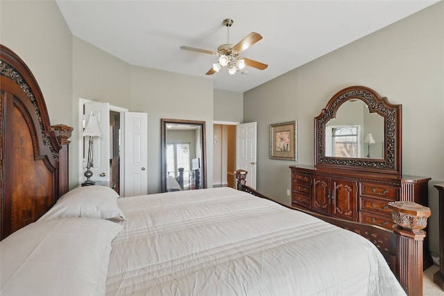 110 Lakeshore Dr, Trophy Club, TX 76262 - bedroom with a ceiling fan